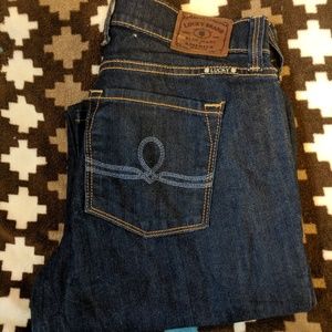 Jean bootcut bleu foncé Bzb | La Redoute